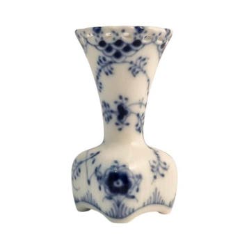 Royal Copenhagen - Vase - Miniature en dentelle complète