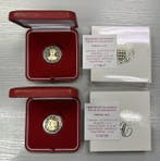 Monaco. 2 Euro 2019/2021 Honoré V + Mariage Princier (2