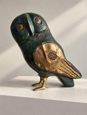 Sergio Bustamente (1949) - Chouette, Antiek en Kunst