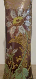 Legras & Cie. - François-Théodore Legras - Vase - pavot -, Antiek en Kunst