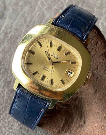 Pontiac - Hydraulica3-Memomatic-Jumbo - Zonder minimumprijs, Bijoux, Sacs & Beauté, Montres | Hommes