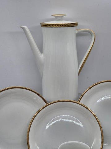 Thomas Germany – Kaffee-Service – Porzellan mit vergoldetem