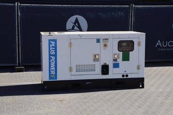 Veiling: Generator Plus Power GF2-75 Diesel 75kVA 2025 Nieuw, Articles professionnels, Machines & Construction | Générateurs, Ophalen