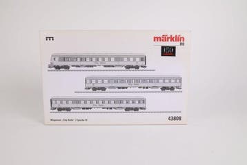 Märklin H0 - 43808 - Ensemble de wagons de passagers pour, Hobby en Vrije tijd, Nieuw