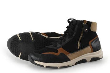 Remonte Hoge sneakers in maat 38 Zwart, Verzenden, Zwart, Remonte, Zo goed als nieuw