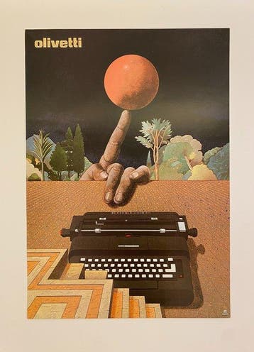 Milton Glaser - OLIVETTI - Jaren 1980