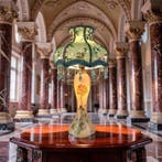 a.naudy - Lampe - Verre, Textile, Antiquités & Art