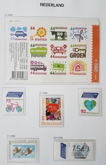Nederland 2008/2015 - COMPLEET Davo album VI (6), Gestempeld