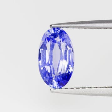 1 pcs Blauw Saffier - 1.56 ct - Asian Institute of, Nieuw