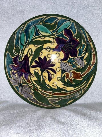 Plateelbakkerij Zuid-Holland Gouda - Bord - Art nouveau