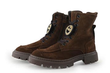 Nubikk Veterboots Meisjes in maat 33 Bruin, Verzenden, Schoenen