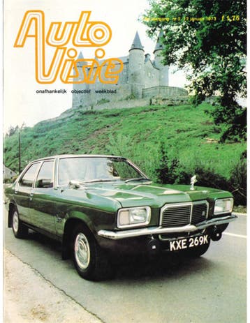 1973 AUTOVISIE MAGAZINE 02 NEDERLANDS, Ophalen of Verzenden