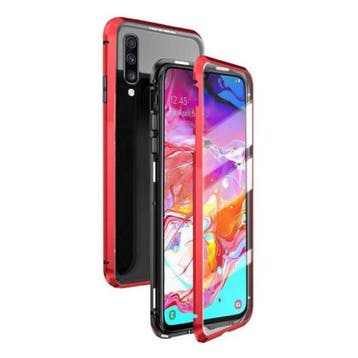 Samsung Galaxy A50 Magnetisch 360° Hoesje met Tempered Glass, Verzenden, Nieuw