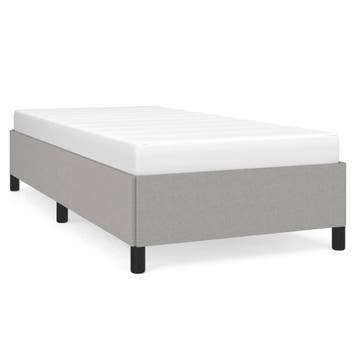 Bedframe 90x200 lichtgrijs | -34% Retour Deal | Snel zijn, Huis en Inrichting, 90 cm, Eenpersoons, Verzenden, Zo goed als nieuw