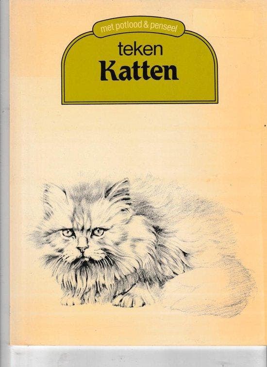 Teken katten - Brown, Livres, Loisirs & Temps libre, Envoi