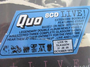 Status Quo - Live! (8 CDs box) - Deluxe Edition - CD box set