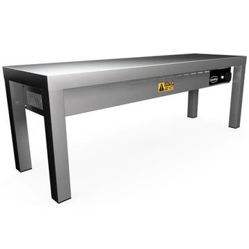 Etagère/Warmtebrug | RVS | 1 Niveau | Verwarmd (Keramisch), Verzenden