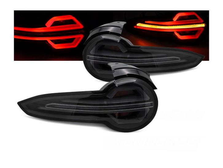 LED achterlichten dynamisch knipperlicht Black Smoke, Autos : Pièces & Accessoires, Éclairage, Envoi