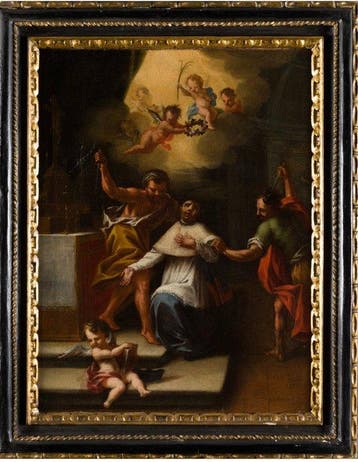 Spaanse school (XVII) - San Pedro de Arbúes