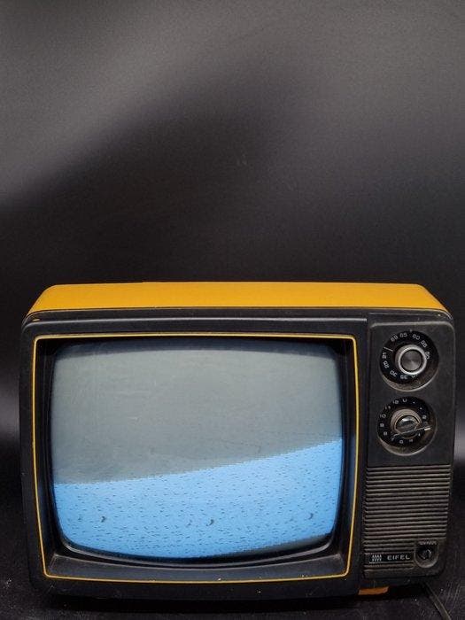 Buis televisie - ITT Eifel – draagbare televisie – vintage, Antiquités & Art, Art | Objets design