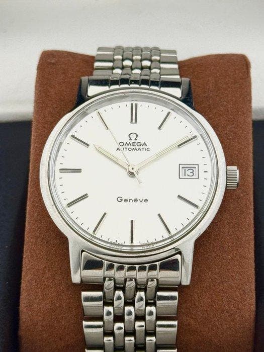 Omega - Automatic Geneve Date Cal.1012 - 166.0163 - Heren -, Handtassen en Accessoires, Horloges | Heren