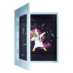 A4 Wissellijst Kindertekening - Fotolijst Hout - Lichtblauw, Verzenden, Nieuw