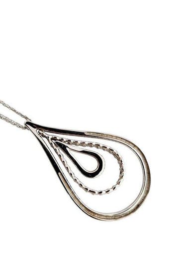 Chimento - Collier avec pendentif - 18 carats Or blanc -