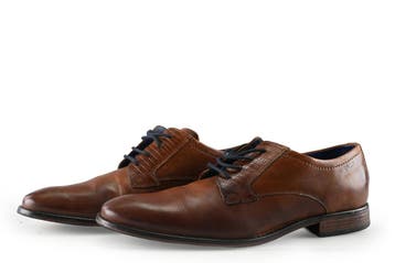 Bugatti Veterschoenen in maat 42 Cognac, Kleding | Heren, Schoenen, Bugatti, Overige kleuren, Verzenden, Zo goed als nieuw
