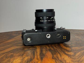 Rollei Rolleiflex SL35 E SLR Camera with Rolleinar-MC 55mm