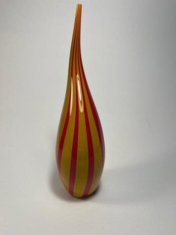 Afro Celotto - Vaas - Muranoglas - mondgeblazen