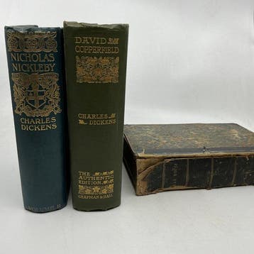 Charles Dickens - Three Dickens novels: David Copperfield,
