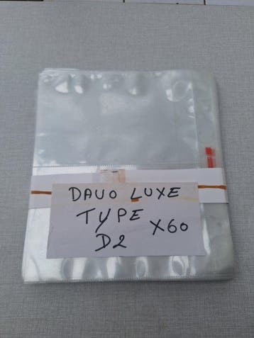 Davo materiaal , linder materiaal , safe bladen , 3 kleine, Gestempeld