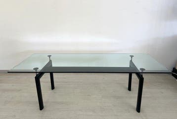 Cassina - Le Corbusier - Table - LC6 n° 41158 - Métal, Verre