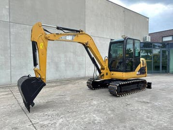 Veiling: Midigraafmachine Caterpillar 305.5 Diesel 2013, Ophalen