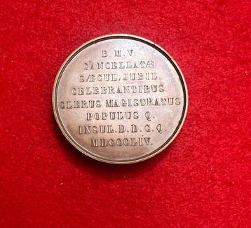 Frankrijk. Medal medaglia francese del 1856 raffigurante la