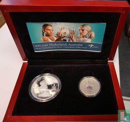 Australië 5 dollars 2006 (PROOF) 400th anniversary of th.., Timbres & Monnaies, Monnaies | Océanie, Envoi