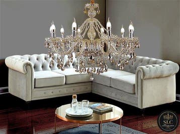 SLC Illumina - MG - Lustre - Cristal - MT12L, Antiek en Kunst