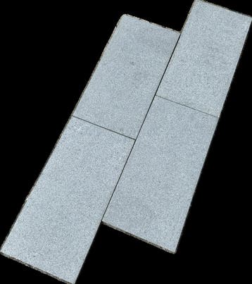 Natuurstenen tegels Pepperino Dark - 80x40x3 cm, Ophalen, Nieuw, Terrastegels, Natuursteen