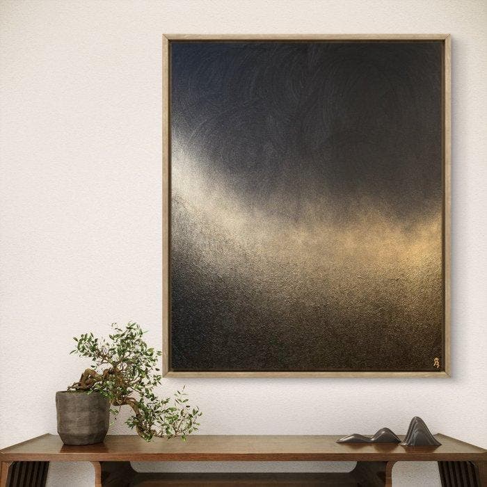 Oscar Bruno -  Oscuridad Contenida N55, Antiquités & Art, Art | Peinture | Moderne