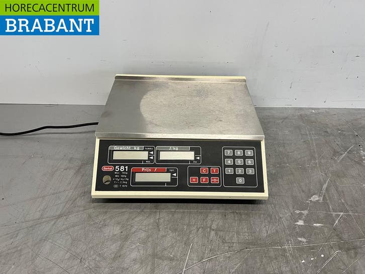 Berkel 581 Winkelweegschaal Weegschaal 230V Horeca, Articles professionnels, Horeca | Équipement de cuisine, Enlèvement ou Envoi