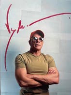 Jean Claude van damme - Photo dedicassee JCVD, Nieuw
