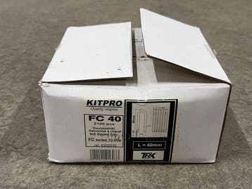 Veiling - Kitpro krammen 40mm voor weide afsluiting 2100-pac, Nieuw