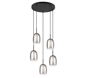 2dekans | Trio Select Barret Hanglamp - Mat Zwart met, Ophalen of Verzenden