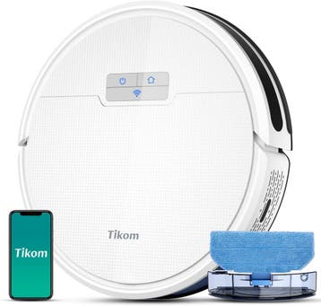 Tikom 2-in-1 robotstofzuiger | Tweede kansje | OP = OP, Elektronische apparatuur, Verzenden, Nieuw, Reservoir, Robotstofzuiger
