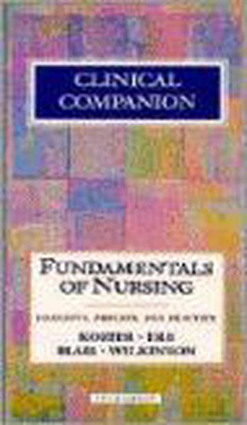 Clinical Companion to Fundamentals of Nursing 9780805334975, Verzenden, Zo goed als nieuw, Kozier
