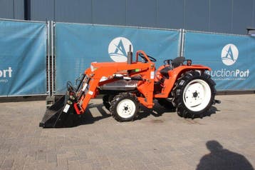 Veiling: Minitractor Kubota B1702 Diesel 17pk met voorlader, Ophalen