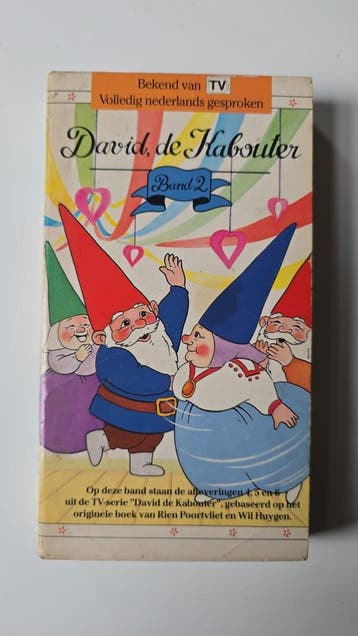 DAVID DE KABOUTER VOLUME 2 (VHS), Cd's en Dvd's, VHS | Film, Gebruikt