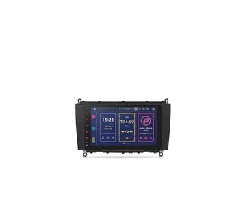 Autoradio Gps Android 11 Pour Mercedes Clk A209 C209 02-09, Verzenden
