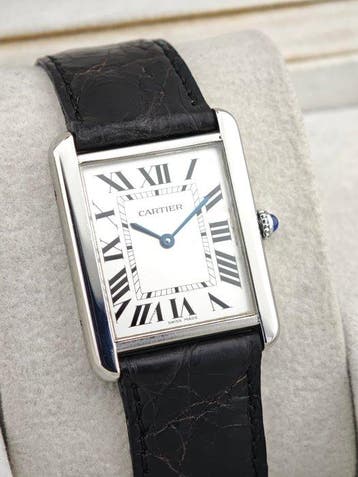 Cartier - Tank Solo XL - Ref. 2715 - Heren - 2010-2020, Nieuw