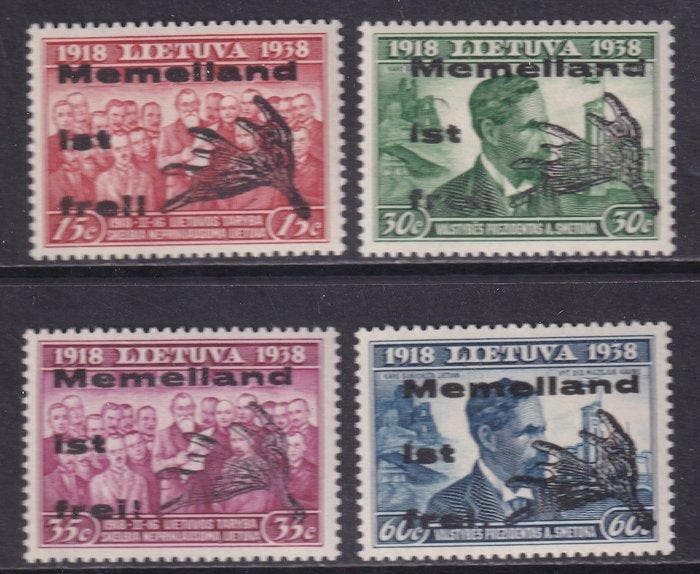 Memel 1939 - Lokalausgabe: Deutsche Verwaltung (ab, Timbres & Monnaies, Timbres | Europe | Allemagne